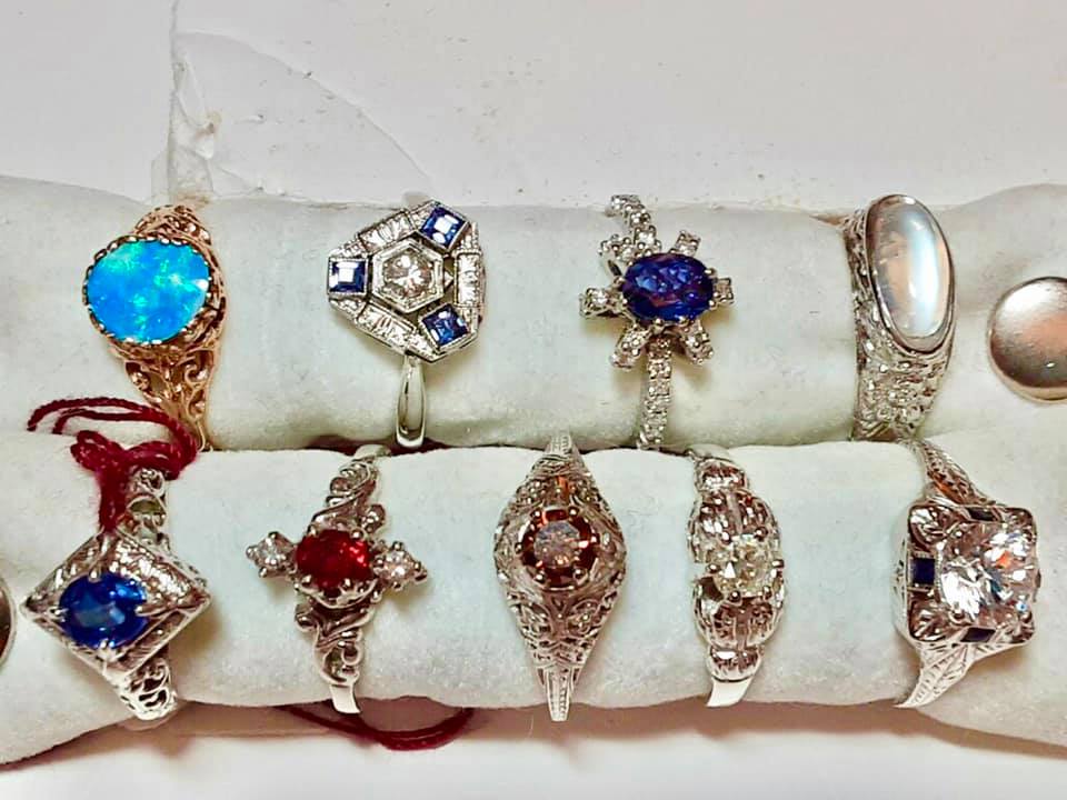 Beautiful custom rings made to order